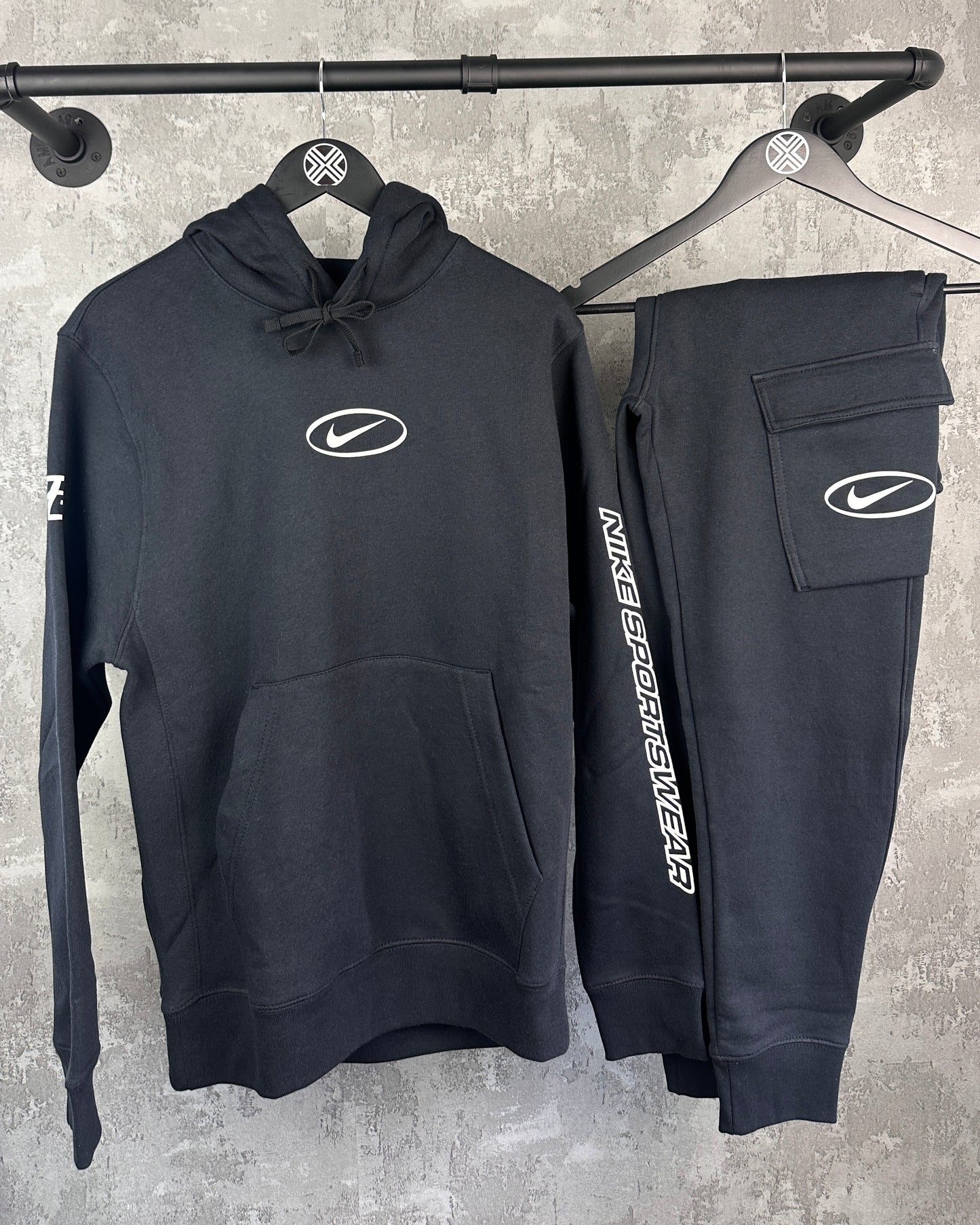 72 SPORTSWEAR TRACKSUIT ‘BLACK’ / S