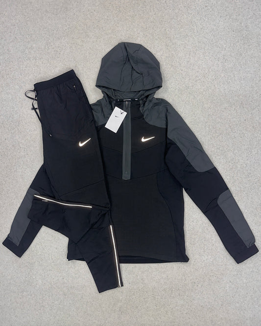 ELEMENT HYBRID TRACKSUIT ‘BLACK/CHARCOAL’